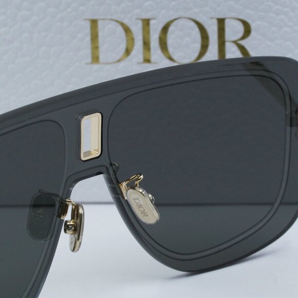 Final Price! Dior ULTRADIOR MU B0A0 Gold /Grey Sunglasses - Picture 9 of 11